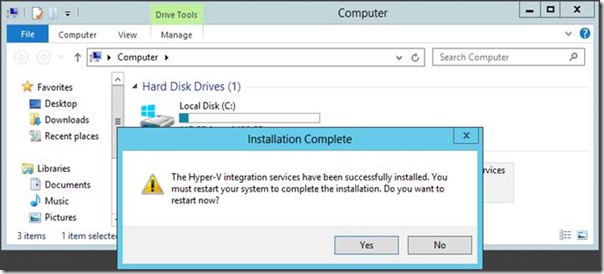 Insert Integration Services Setup Disk