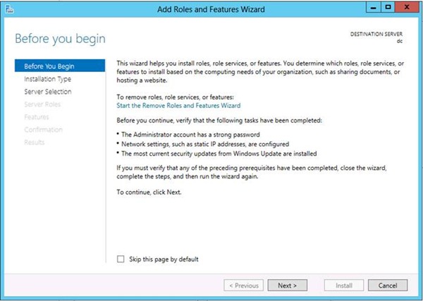 Windows Server 2012 Active Directory Kurulumu