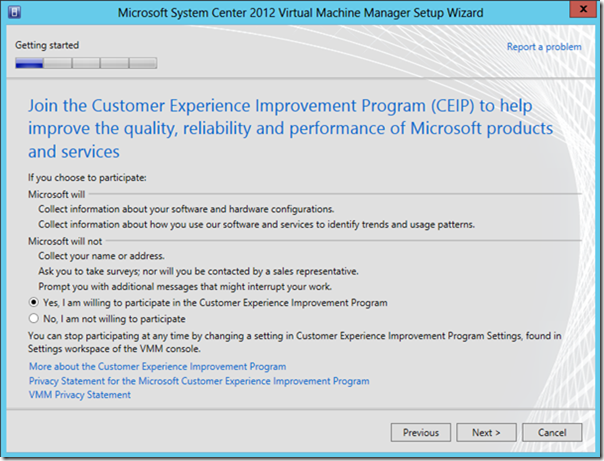 System Center Virtual Machine Manager 2012 Kurulumu