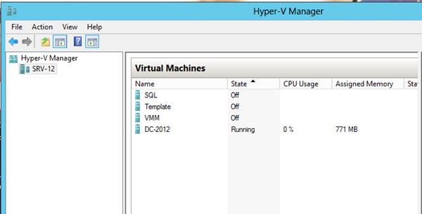 Windows Server 2012 Hyper-V Backup ve Recover