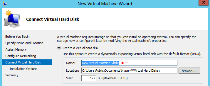VHDX Virtual Disk