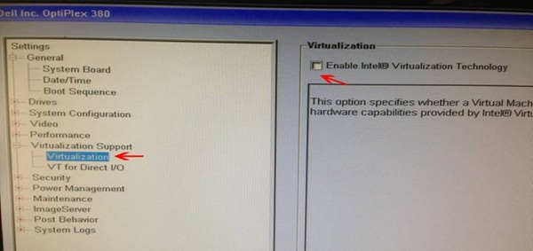 Hyper-V cannot be installed because virtualization support is not Enabled in the BIOS