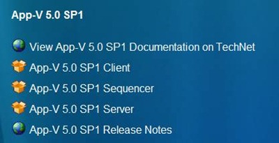 App-V 5.0 SP1 Server Kurulumu
