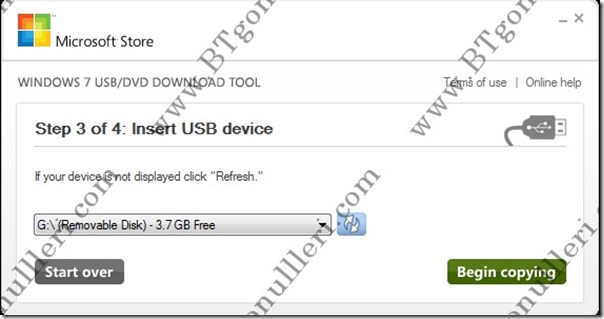 USB Bellekten Windows 7 Kurulumu